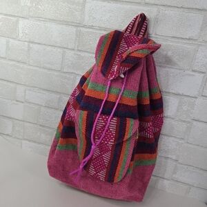 Pinzon boho colorful backpack